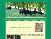 Tablet Screenshot of cloudlandfarm.com